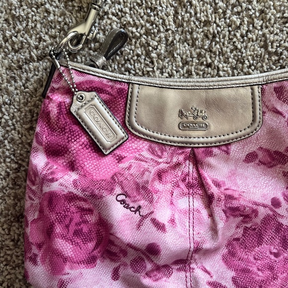 Limited Edition Rose Coach Purse - Picture 1 of 5